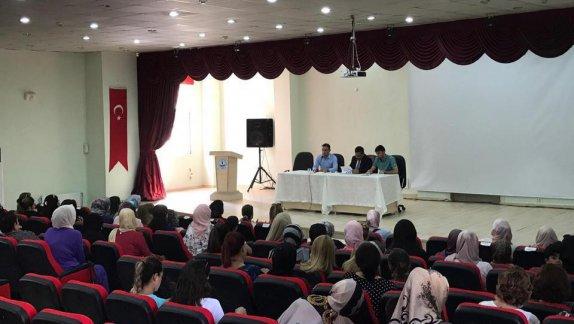  Nusaybin Halk eğitim merkezinde çalışacak usta öğreticilerimizle sene başı hazırlık toplantısı yapıldı
