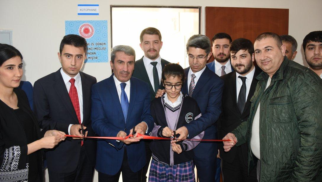 Şehit Gökhan Osman Karaduman Kütüphanesinin açılışı yapıldı