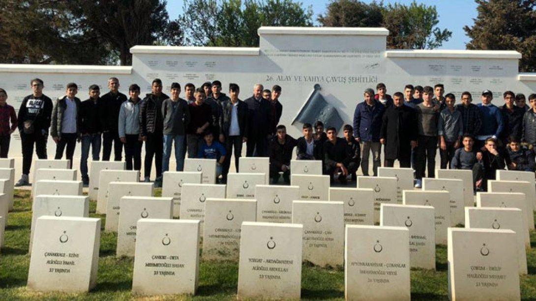 Belediye başarılı öğrencileri Çanakkale Gezisiyle ödüllendi