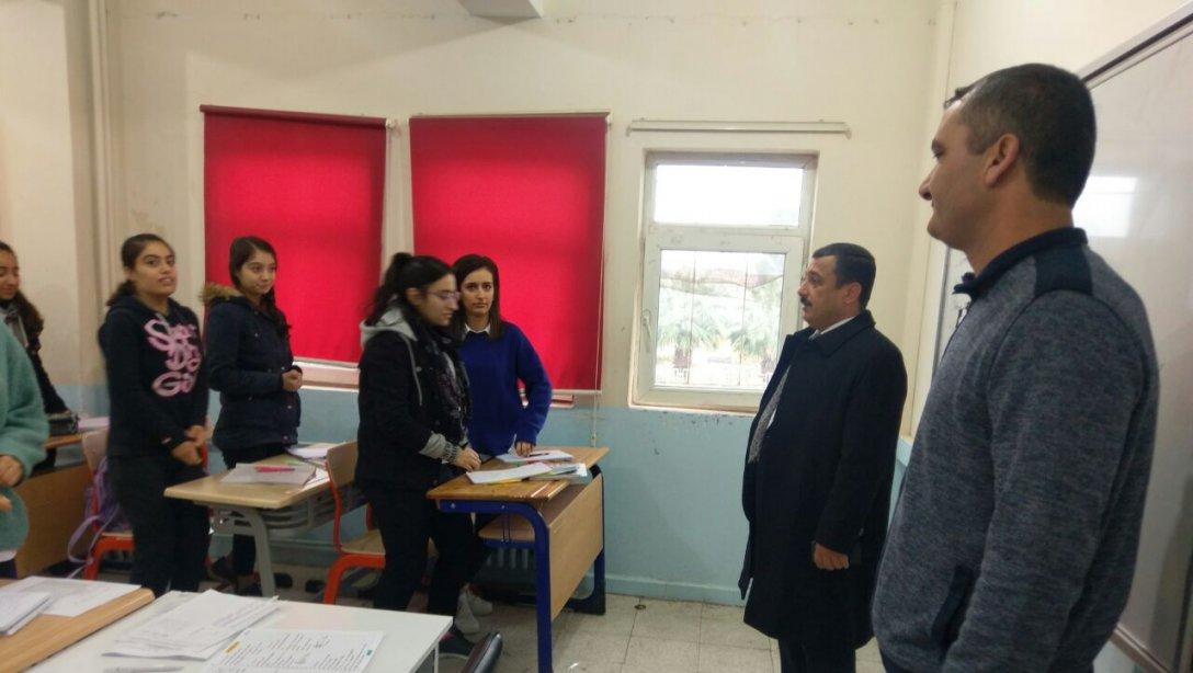 İlçe Milli Eğitim Müdürümüz Çetin, Okul Ziyaretlerine Devam Ediyor...