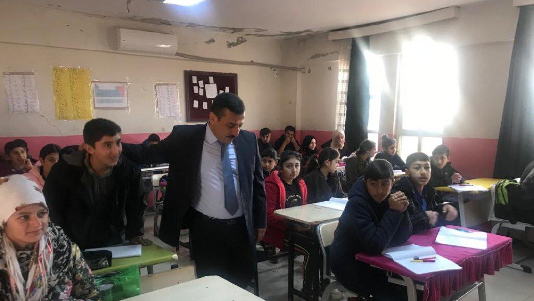  İlçe Milli Eğitim Müdürümüz Çetin, Okul Ziyaretlerine Devam Ediyor...