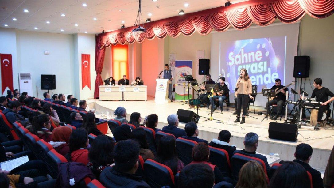 'Sahne Sırası Sende' Mardin İl Seçmeleri Nusaybin'de Yapıldı 