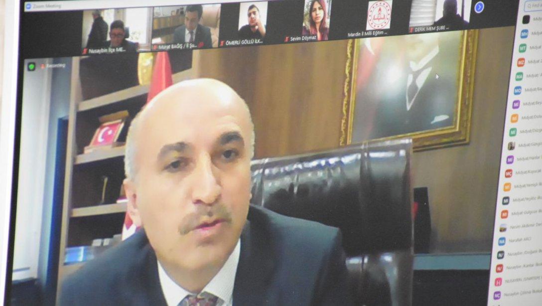 Mardin Geneli Müdür Yetkili Öğretmenlerle Yapılan Değerlendirme Toplantısına Katılım Sağlandı