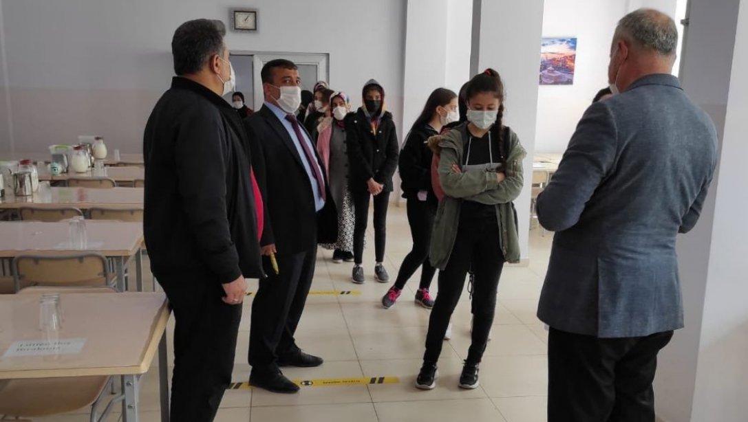 İlçe Milli Eğitim Müdürümüz Sayın Ümit ÇETİN, Nusaybin Zeynelabidin Anadolu İmam Hatip Lisesi'ni Ziyaret Etti
