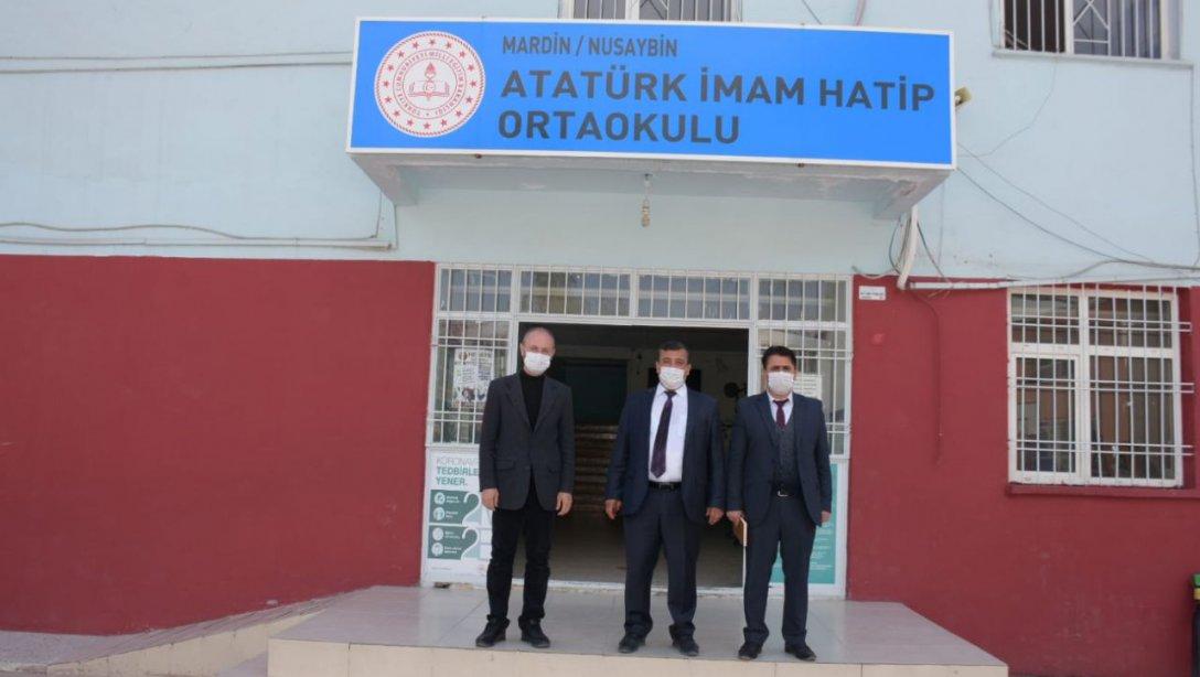 İlçe Milli Eğitim Müdürümüz Sayın Ümit ÇETİN, Atatürk İmam Hatip Ortaokulu'nu Ziyaret Etti.