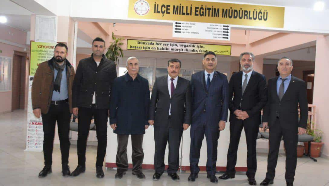 Anadolu Aslanları İş Adamları Derneği (ASKON) Mardin Şube Başkanı Sayın Hatip ÇELİK'ten Nezaket Ziyareti.