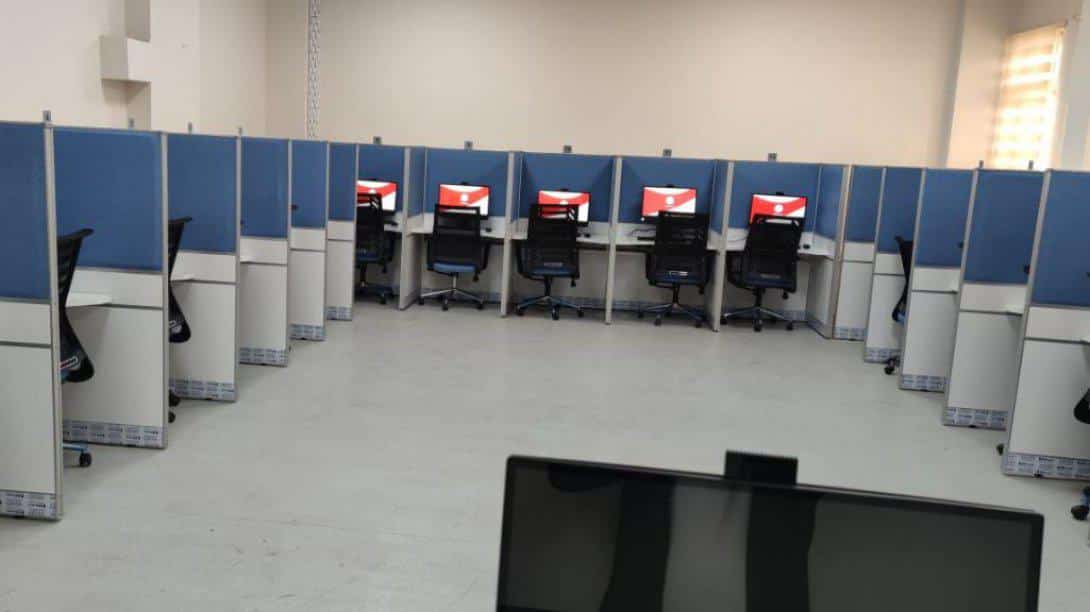 İlçemizde Elektronik Sınav (e-sınav) Merkezinin Açılışı Yapıldı.