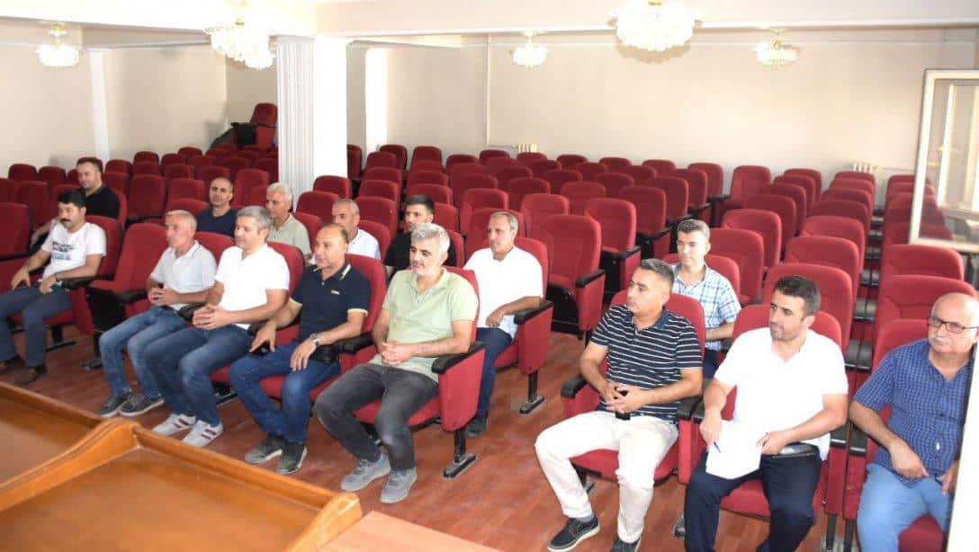 İlköğretim ve Ortaöğretim Kurumları Bursluluk Sınavı (İOKSB) Toplantısı Yapıldı.