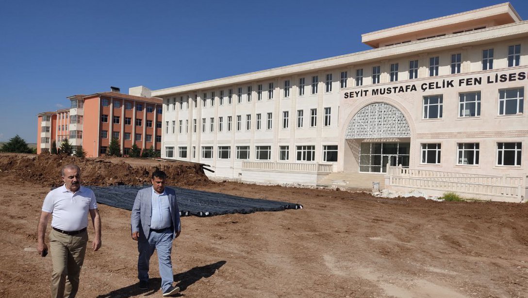 İl Milli Eğitim Müdürümüz Sayın Murat DEMİR, Seyit Mustafa Çelik Fen Lisesinde İncelemelerde Bulundu.