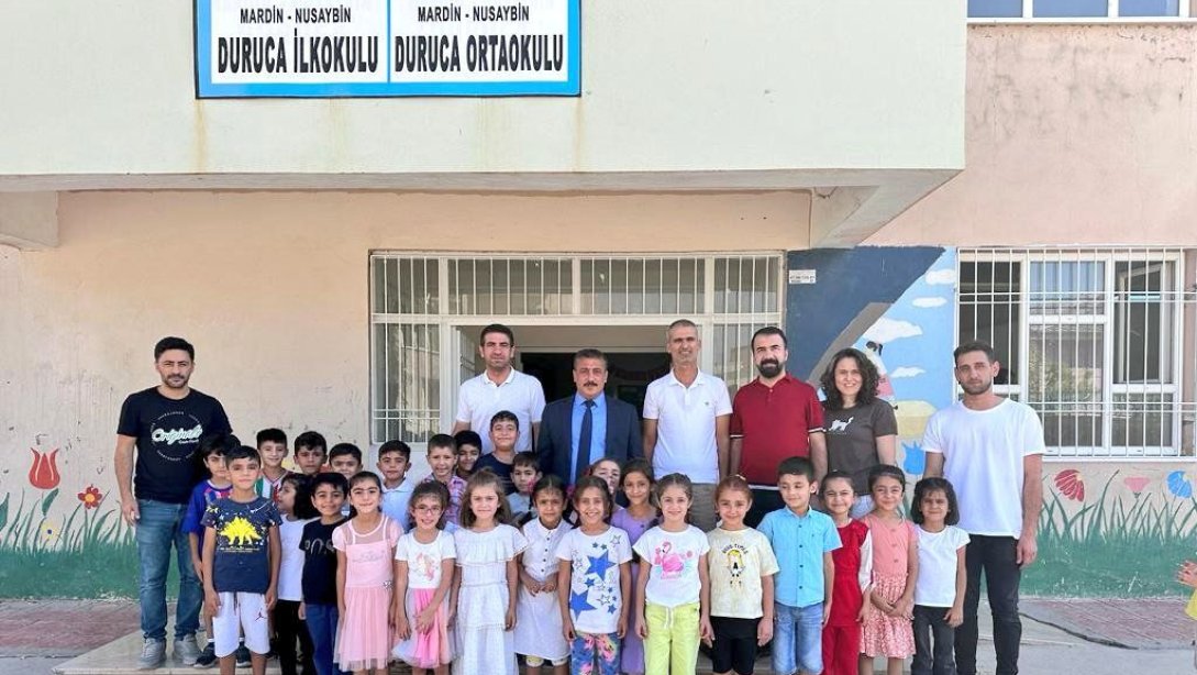 İlçe Milli Eğitim Müdürümüz Sayın Ümit ÇETİN, Duruca İlkokulu/Ortaokulu'nu Ziyarette Bulundu.