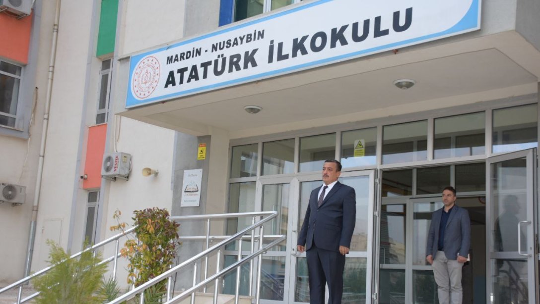 İlçe Millî Eğitim Müdürümüz Sayın Ümit ÇETİN, Atatürk İlkokulunu Zitaret Etti.