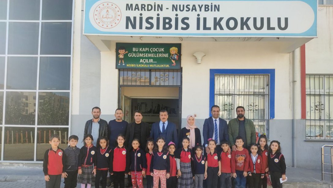 İlçe Millî Eğitim Müdürümüz Sayın Ümit ÇETİN, Nisibis İlkokulunu Ziyaret Etti.