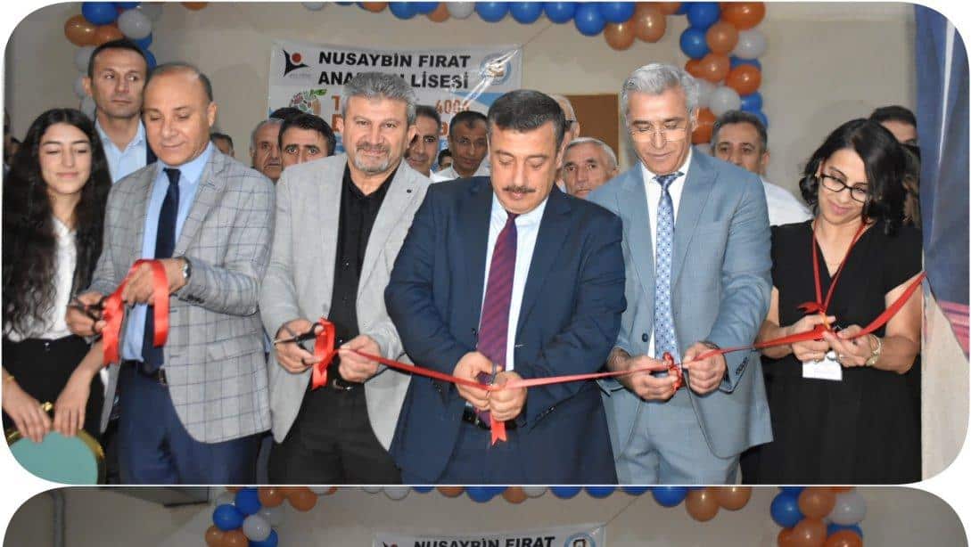 Fırat Anadolu Lisesi 'TÜBİTAK-4006 Bilim Fuarı'nın açılışı yapıldı