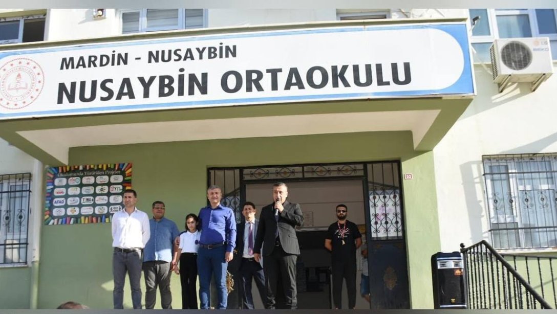 İlçe Milli Eğitim Müdürümüz Sayın Ümit ÇETİN, Nusaybin Ortaokulu'nu  Ziyaret Etti.