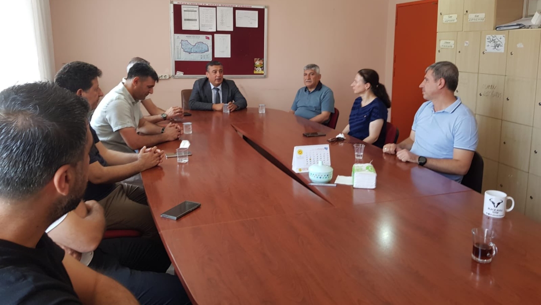 İlçe Milli Eğitim Müdürümüz Sayın Ümit Çetin'in Edip Mungan İlkokulu ziyareti 